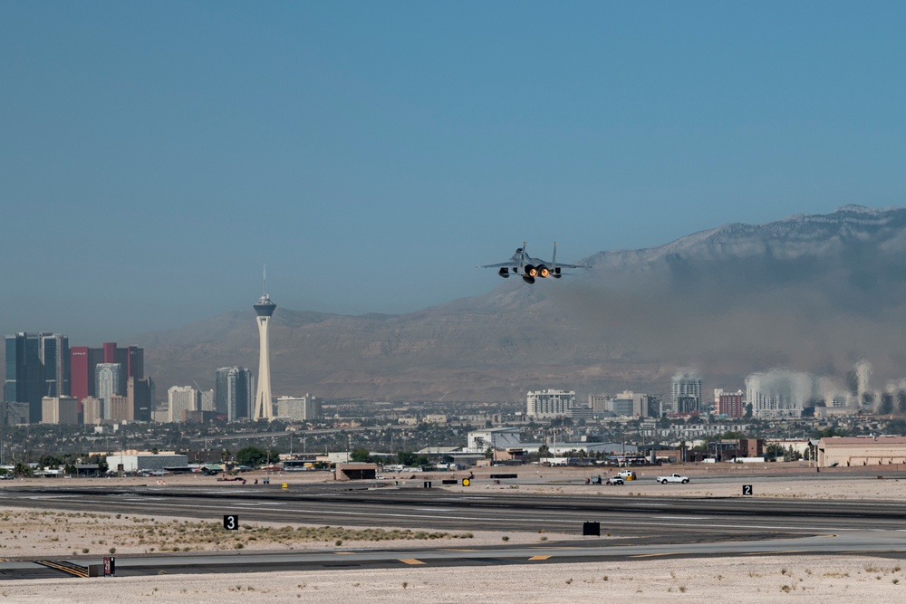 F-15C Final Flight - Nellis Air Force Base