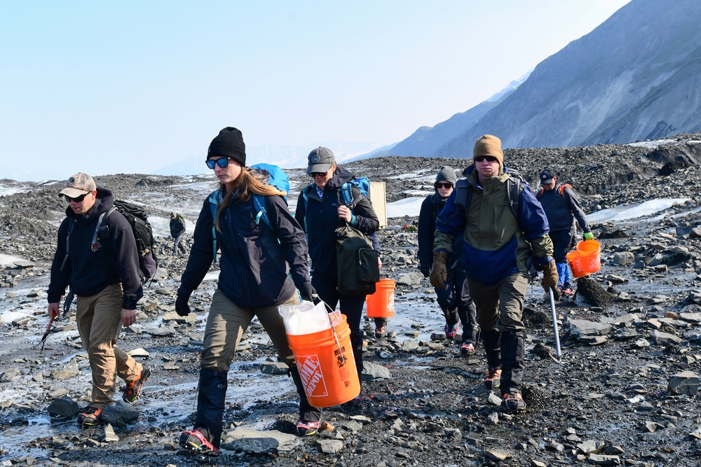 Arctic Angels assist with 2022 Colony Glacier recovery efforts