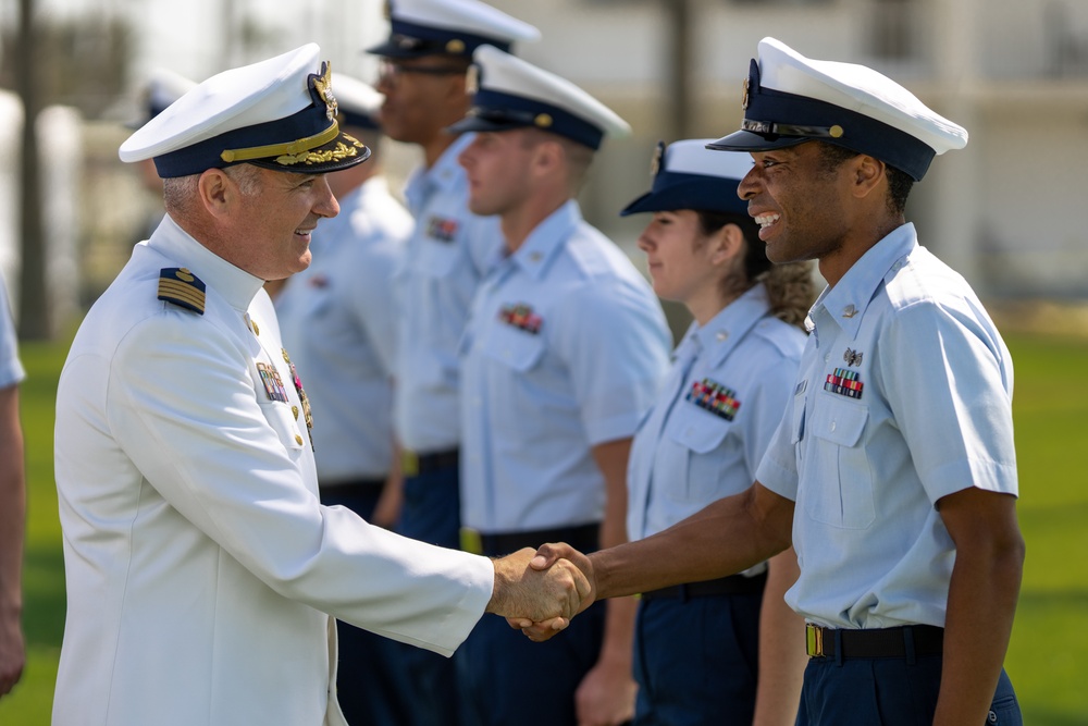 Coast Guard Sector Los Angeles-Long Beach holds change of command ceremony