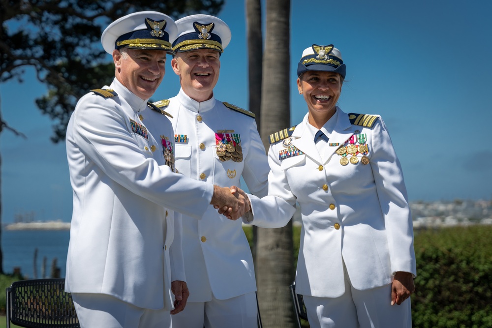 Coast Guard Sector Los Angeles-Long Beach holds change of command ceremony