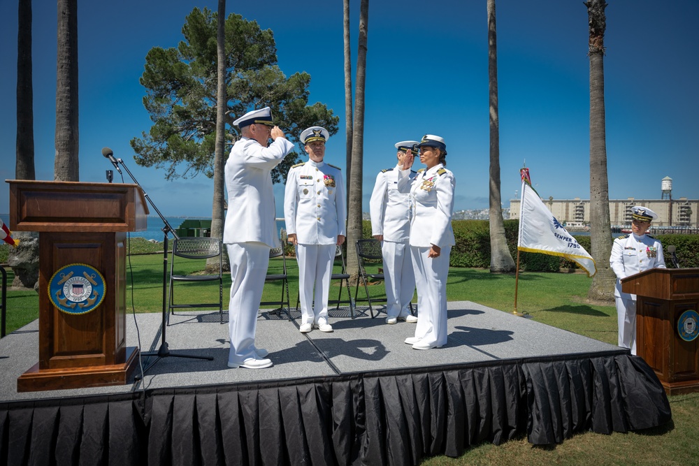 Coast Guard Sector Los Angeles-Long Beach holds change of command ceremony