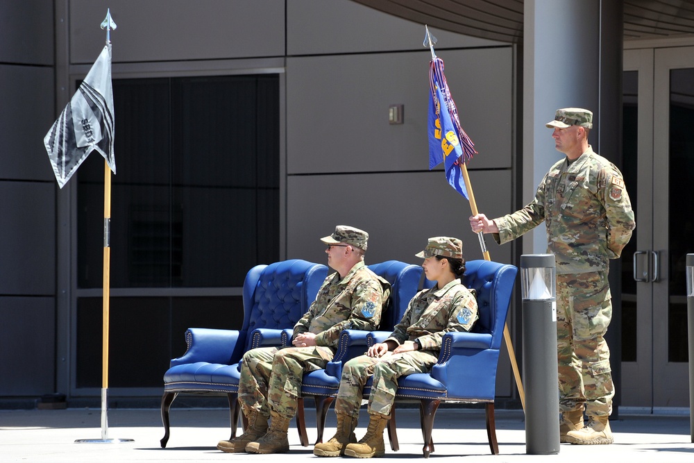 50th Civil Engineer Squadron Change of Command