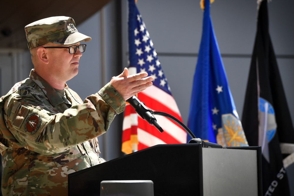 50th Civil Engineer Squadron Change of Command