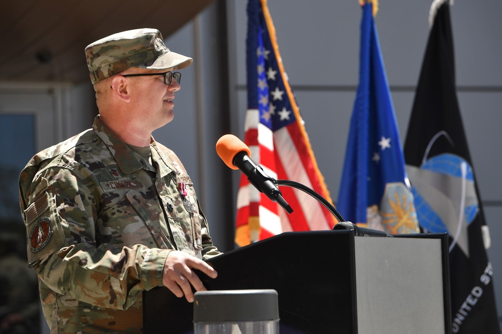 50th Civil Engineer Squadron Change of Command