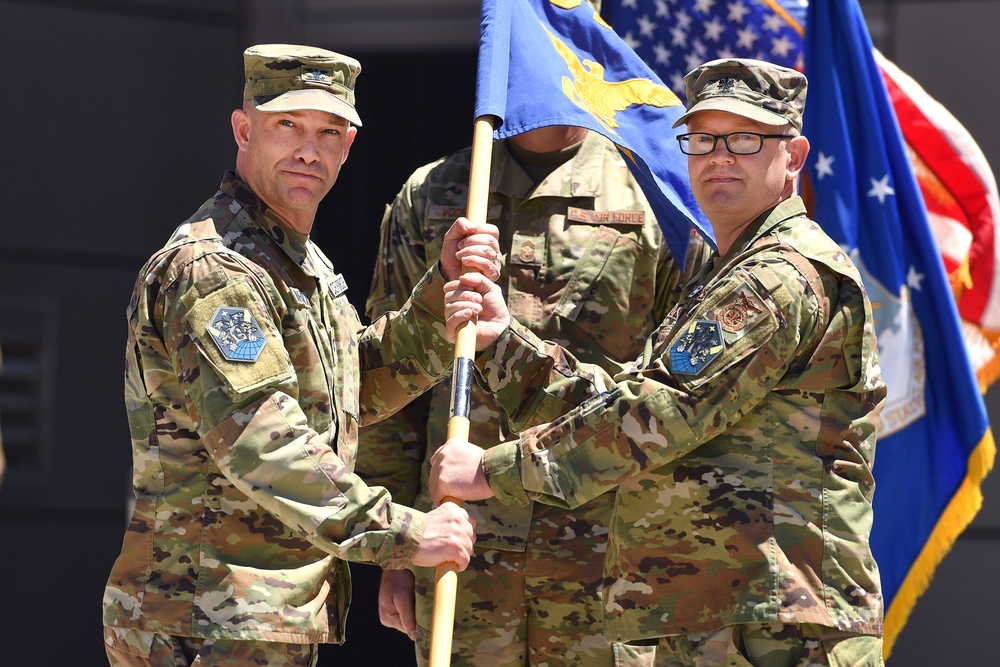 50th Civil Engineer Squadron Change of Command