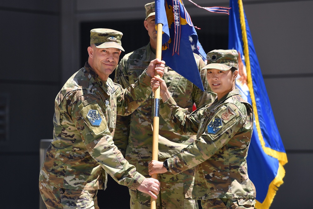 50th Civil Engineer Squadron Change of Command