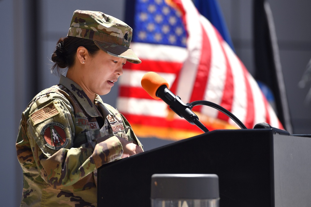 50th Civil Engineer Squadron Change of Command