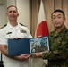 CFAY visits JGSDF 31st Infantry Regiment onboard JGSDF Camp Takemiya
