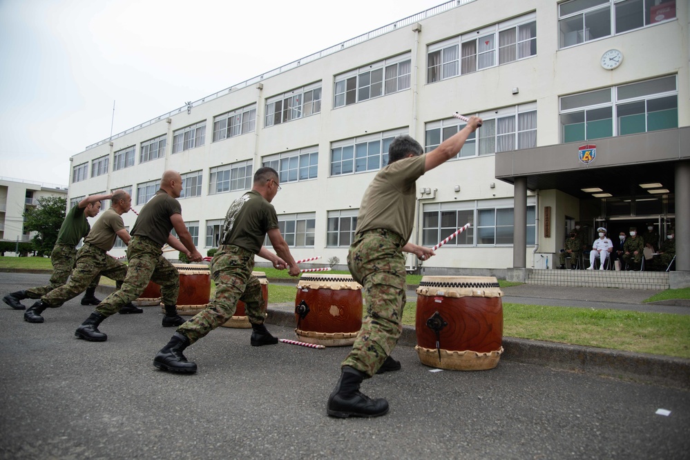 CFAY visits JGSDF 31st Infantry Regiment onboard JGSDF Camp Takemiya