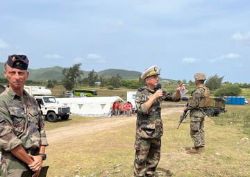 U.S. and French Marines Work Together on DV Day During Exercise Caraibes 2022