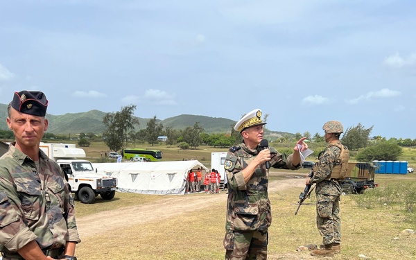 U.S. and French Marines Work Together on DV Day During Exercise Caraibes 2022