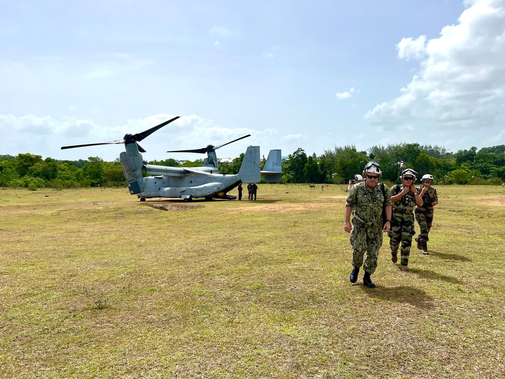 U.S. and French Marines Work Together on DV Day During Exercise Caraibes 2022