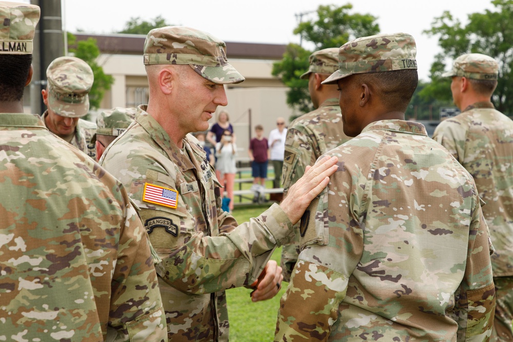 U.S ARMY JAPAN PATCHING CEREMONY held in CAMP ZAMA on 17th Jun, 2022