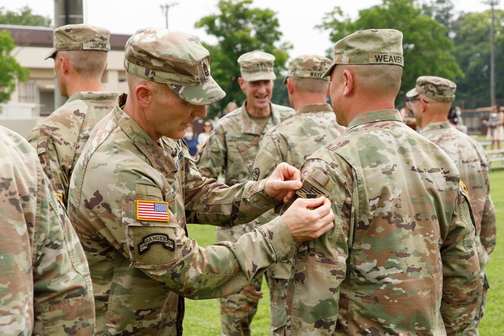 U.S ARMY JAPAN PATCHING CEREMONY held in CAMP ZAMA on 17th Jun, 2022