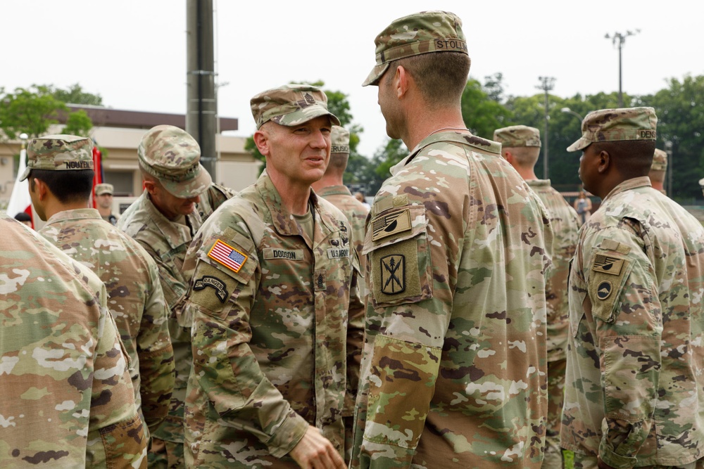 U.S ARMY JAPAN PATCHING CEREMONY held in CAMP ZAMA on 17th Jun, 2022