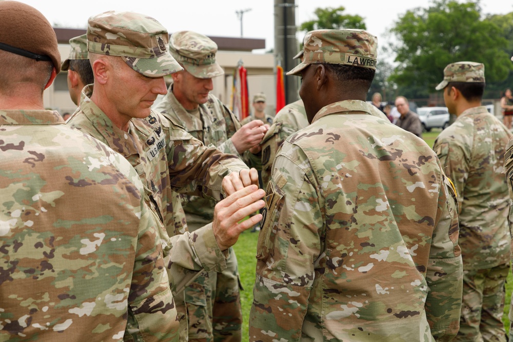 U.S ARMY JAPAN PATCHING CEREMONY held in CAMP ZAMA on 17th Jun, 2022