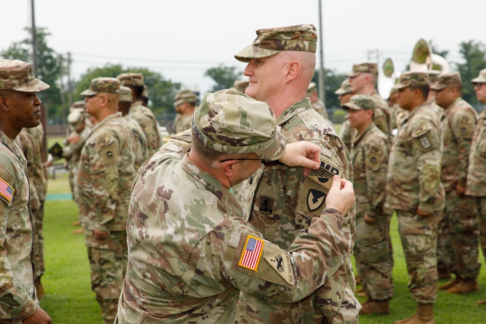 U.S ARMY JAPAN PATCHING CEREMONY held in CAMP ZAMA on 17th Jun, 2022