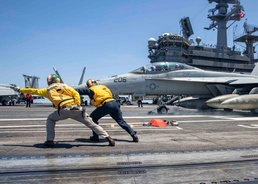 Flight Operations Aboard USS George H.W. Bush (CVN 77)
