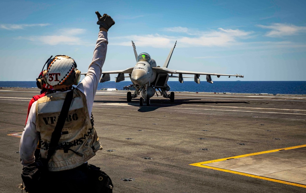 Flight Operations Aboard USS George H.W. Bush (CVN 77)