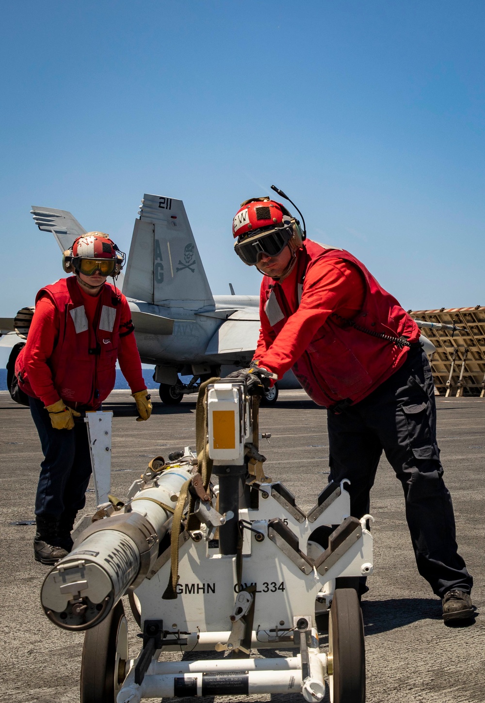 Flight Operations Aboard USS George H.W. Bush (CVN 77)