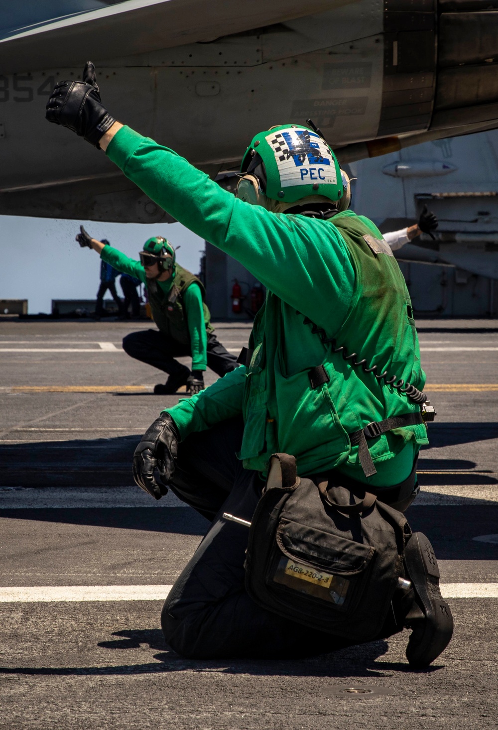 Flight Operations Aboard USS George H.W. Bush (CVN 77)