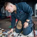 USS George H.W. Bush(CVN 77) Sailor Conducts Equipment Inventory