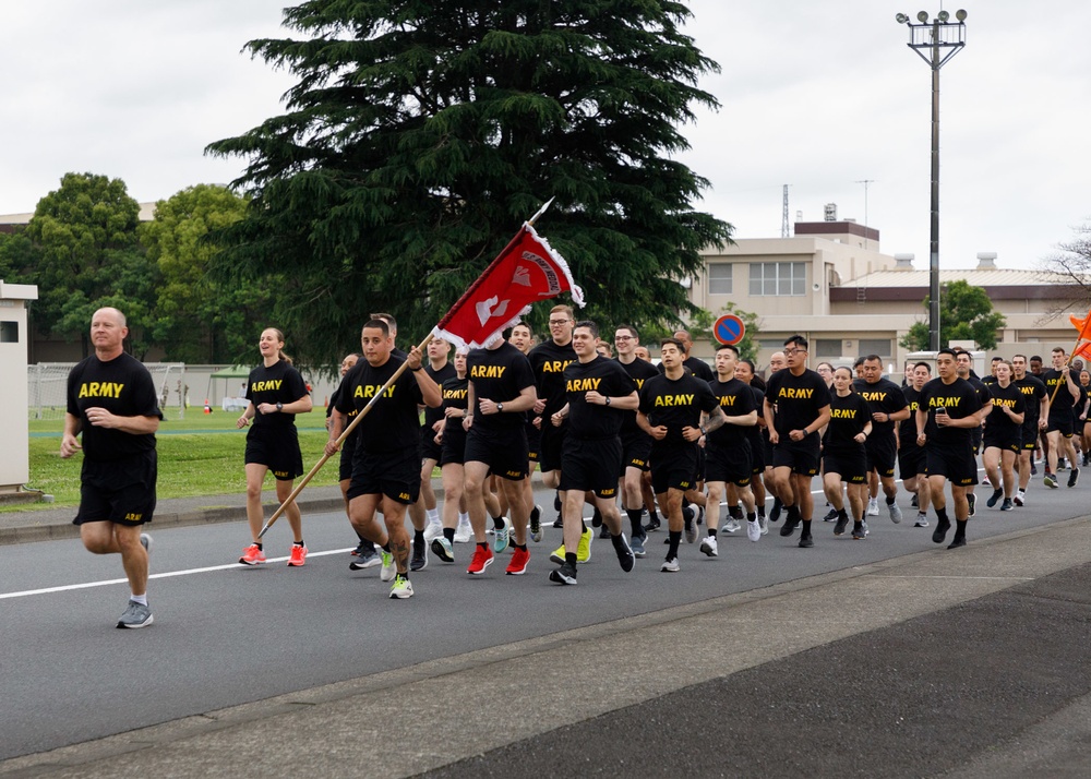 The Post Run in the ARMY WEEK