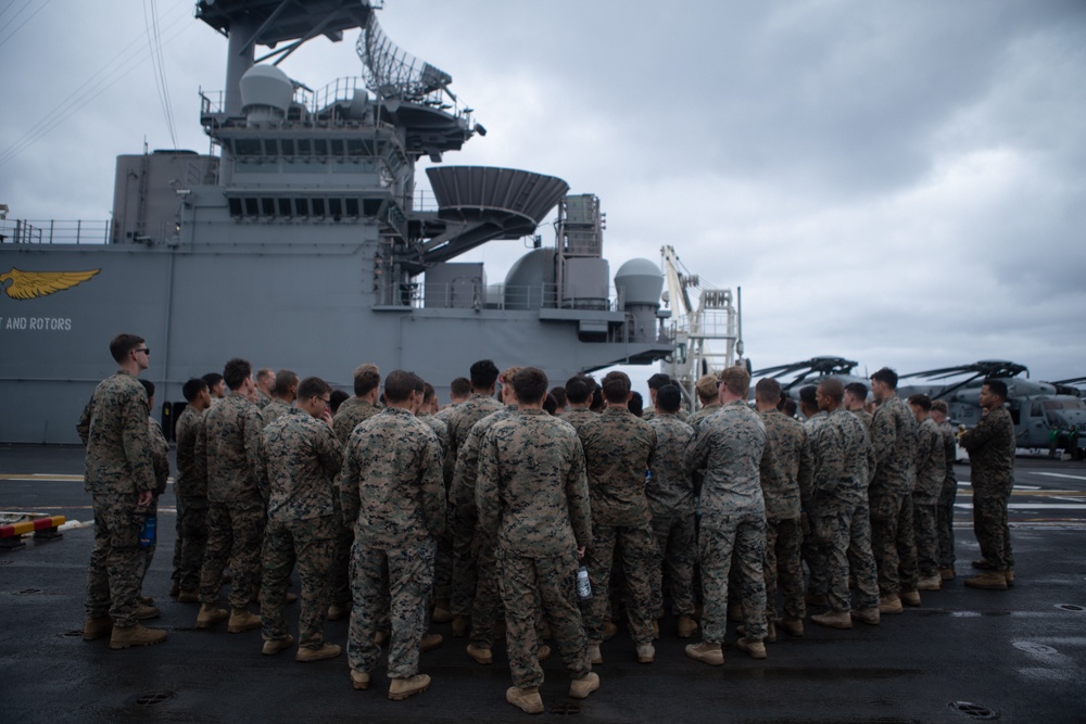 MAGTF-7: 3rd Battalion, 4th Marine Regiment familiarization with CH-53E Super Stallion