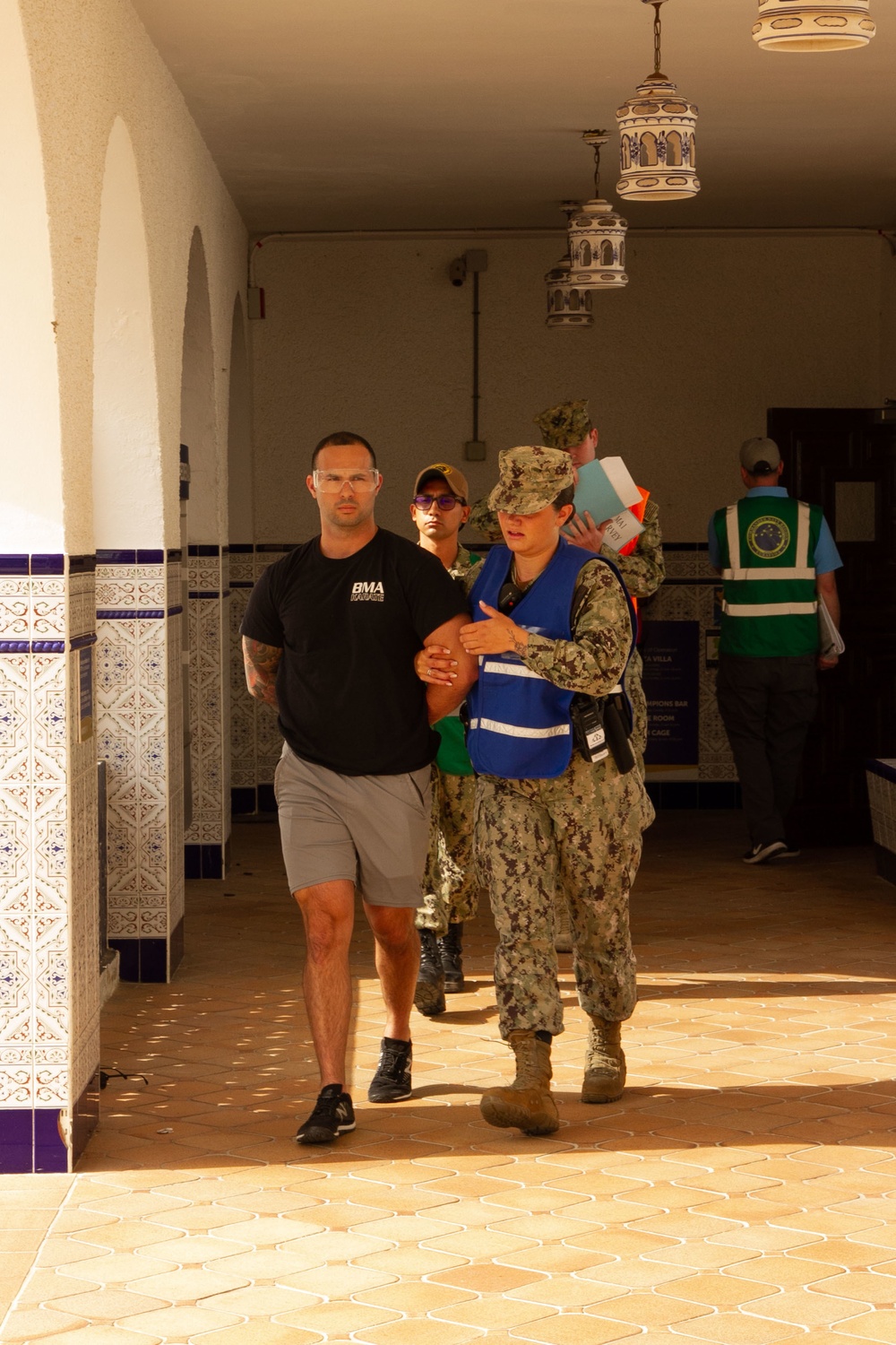 NAVSTA Rota Conducts Active Shooter Drill During CART Assessment