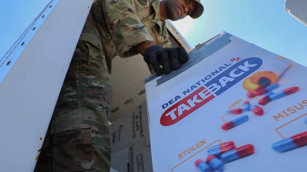 Ohio National Guard helps support National Prescription Drug Take Back Day