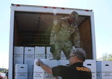 Ohio National Guard helps support National Prescription Drug Take Back Day
