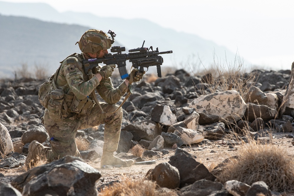 Kentucky National Guard conducts squad live-fire in Djibouti