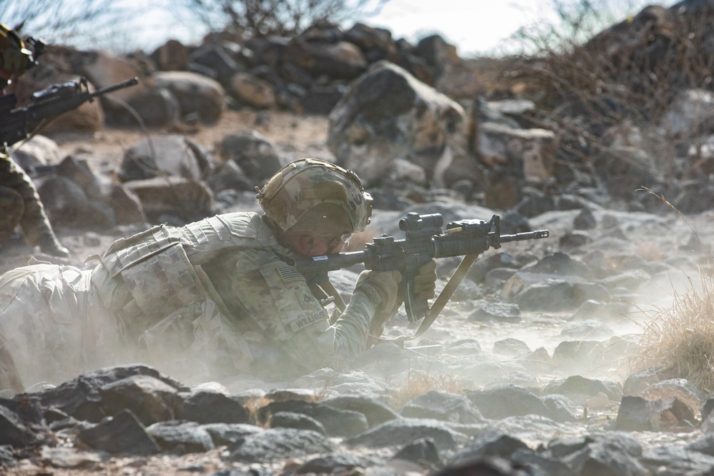 Kentucky National Guard conducts squad live-fire in Djibouti