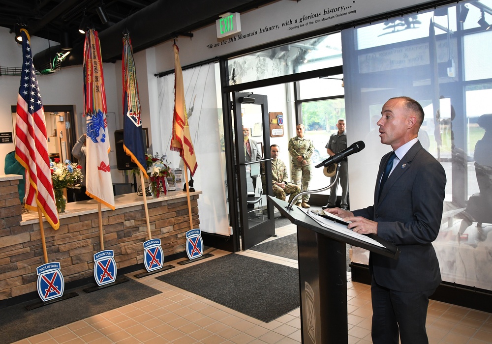 Fort Drum community celebrates reopening of 10th Mountain Division and Fort Drum Museum