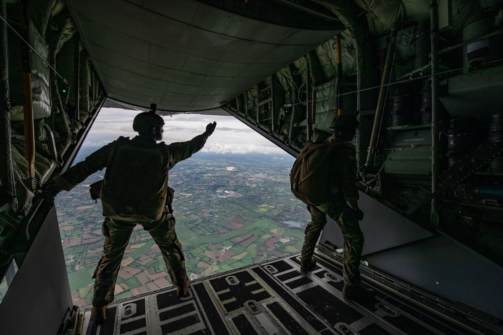 SOCEUR, SOCAF, and 1-10 SFG jump into D-Day 2022