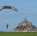 U.S. Special Operations jump over Le Mont Saint Michel