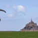 U.S. Special Operations jump over Le Mont Saint Michel