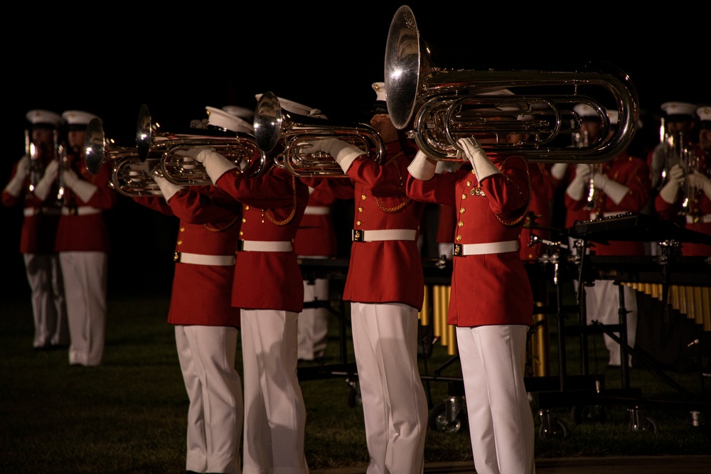 Marine Barracks Washington continued the tradition of excellence with another outstanding performance