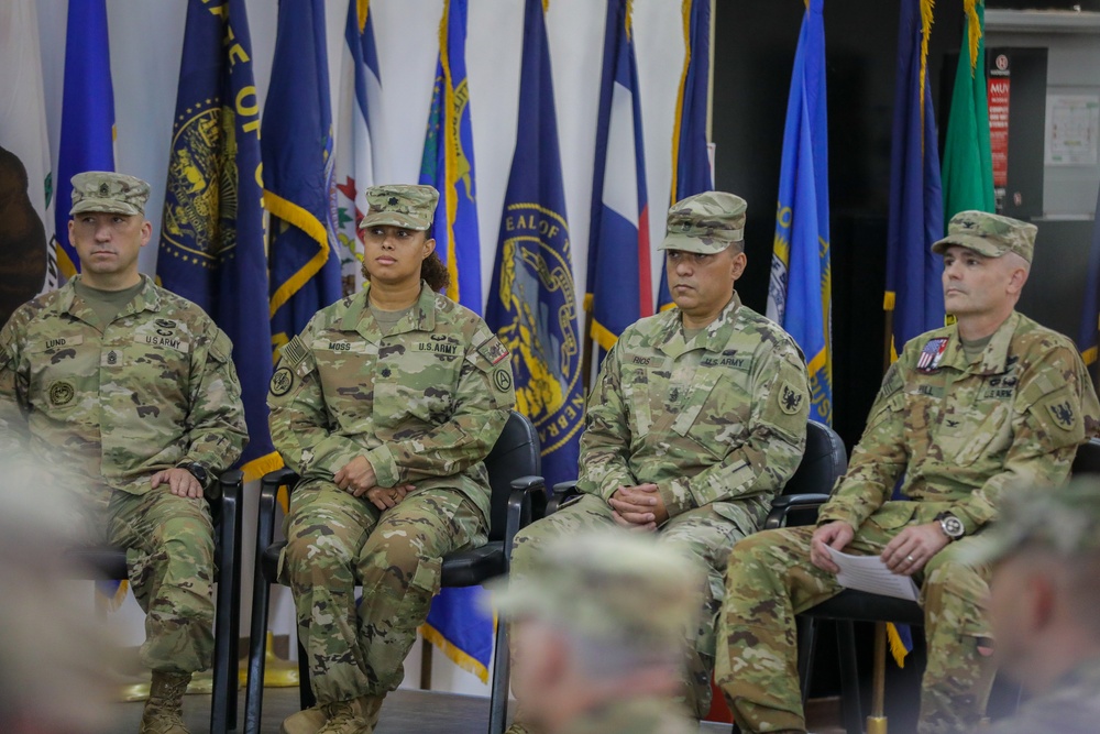 11th CAB leadership participates in Memorial Day ceremony at Camp Buehring