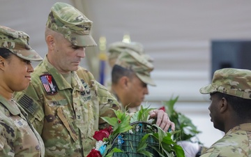 11th CAB leaders honor the fallen during Memorial Day ceremony at Camp Buehring