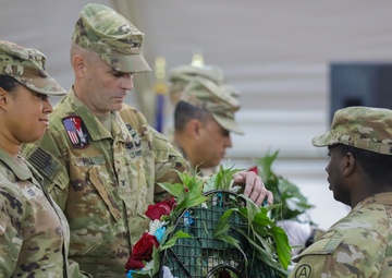 11th CAB leaders honor the fallen during Memorial Day ceremony at Camp Buehring