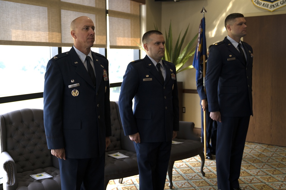 81st CPTS Change of Command Ceremony