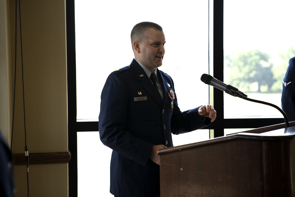 81st CPTS Change of Command Ceremony