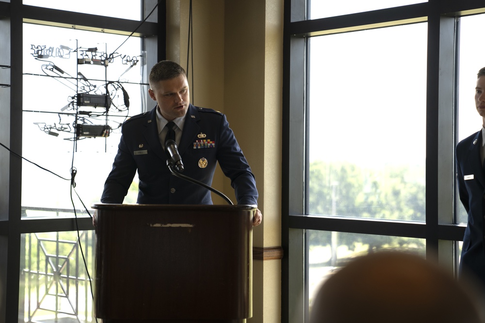 81st CPTS Change of Command Ceremony