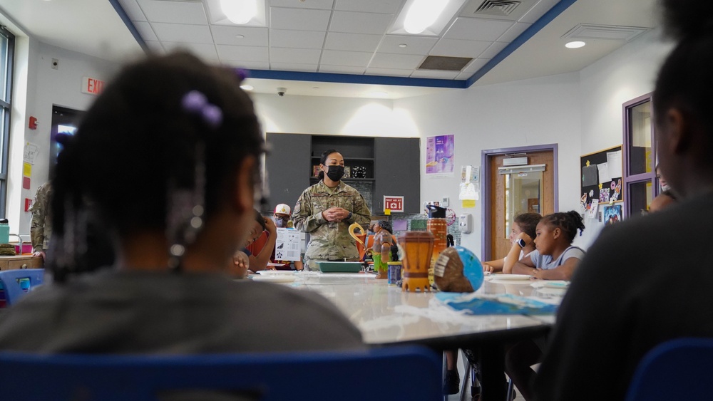 Keesler children learn about AAPI heritage