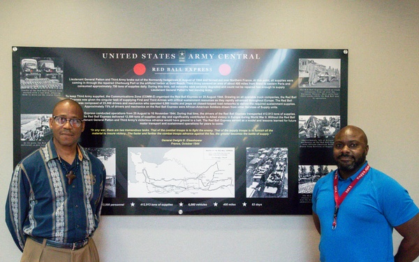 U.S. Army Central memorializes remarkable logistics mission of the Red Ball Express