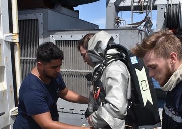 U.S. and French Navies Work Together at Exercise Caraibes 2022