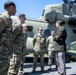 Lt. Gen. Robert Marion visits with 1st Air Cavalry Brigade during ILA 2022