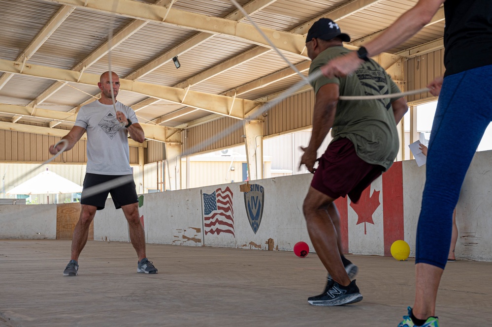 386th Air Expeditionary Wing celebrates Juneteenth during deployment