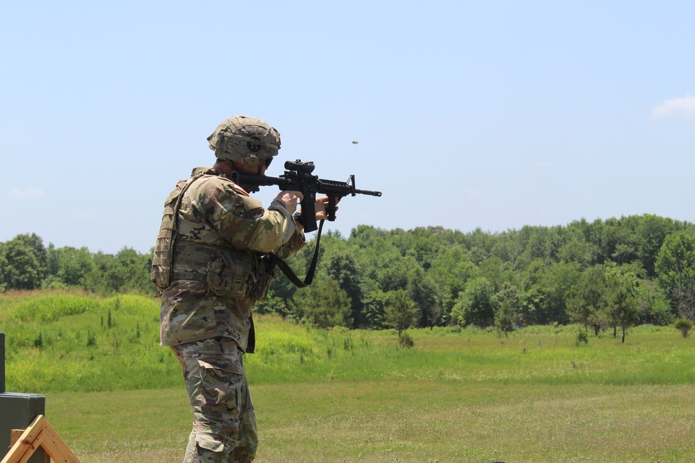 Red Knight Battalion Conduct Rifle Qualification at Fort Campbell